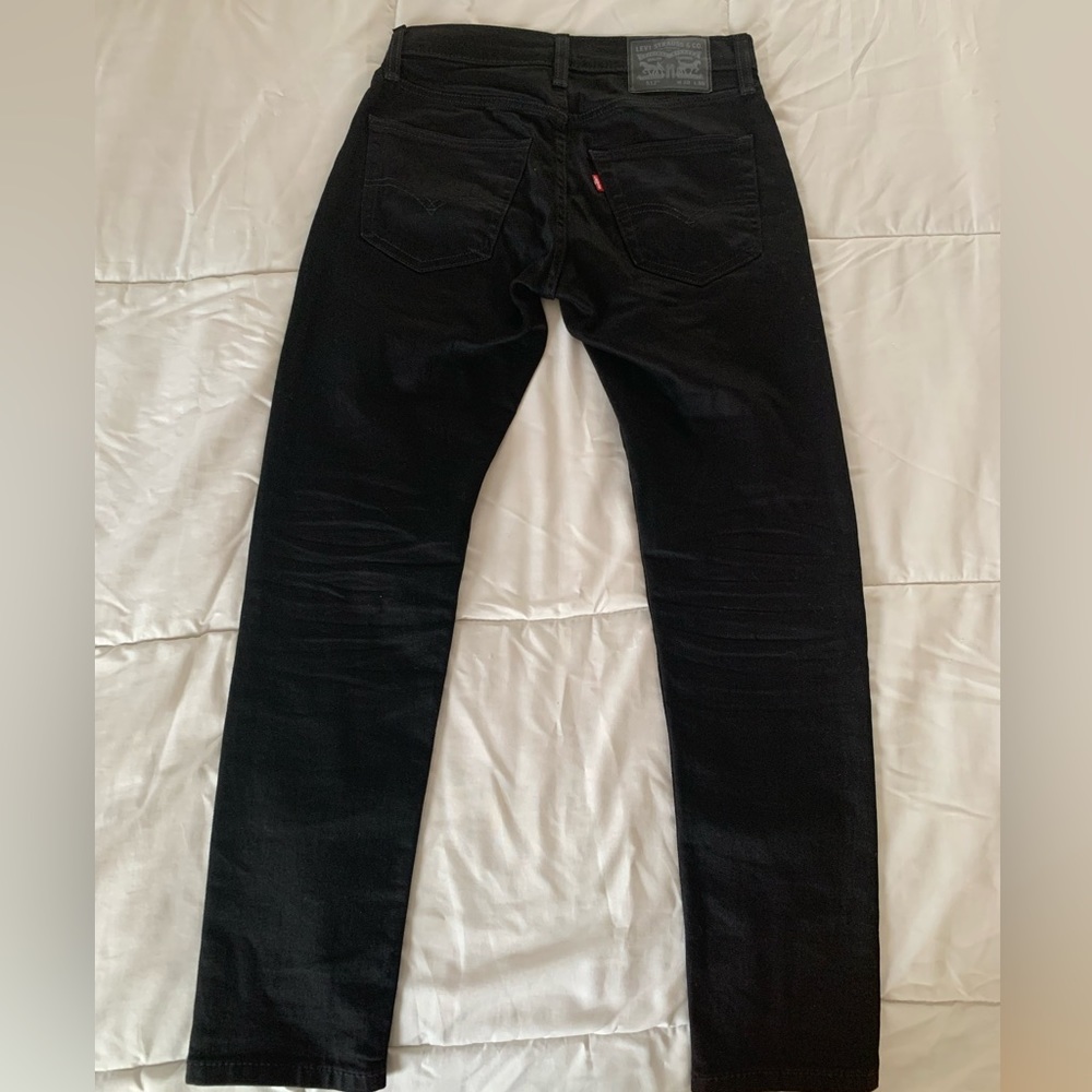 Mens Levi’s Black jeans 28x30